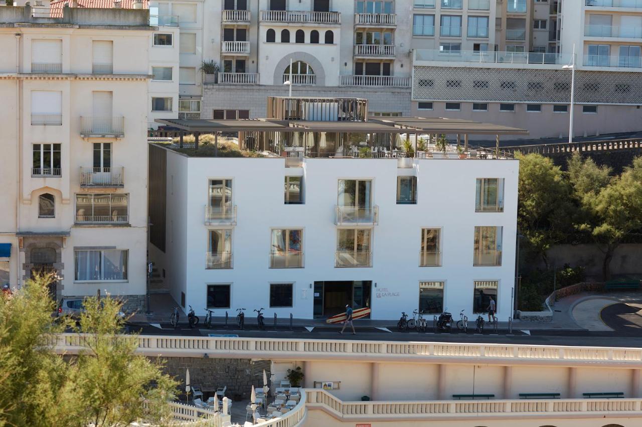 Hotel De La Plage Biarritz Exterior foto