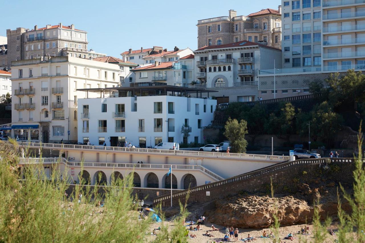 Hotel De La Plage Biarritz Exterior foto
