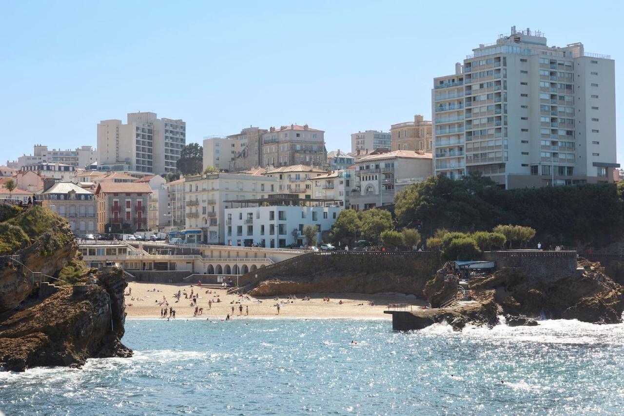 Hotel De La Plage Biarritz Exterior foto