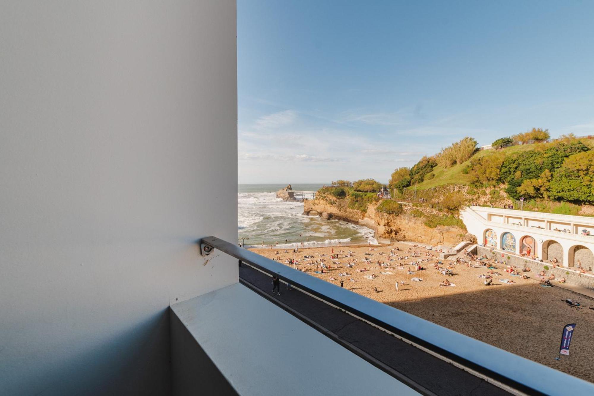 Hotel De La Plage Biarritz Exterior foto